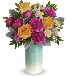 Aqua Allure Bouquet from Swindler and Sons Florists in Wilmington, OH